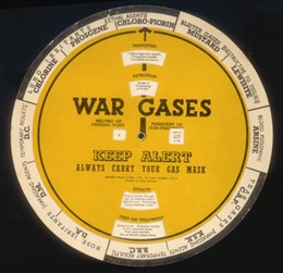 Photo:Gas identification chart and particulars of all known gases